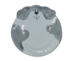 Dog Dish – SM – Spotted Gray Thumbnail