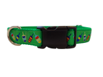 Ribbon Dog Collar – Green Buoys Thumbnail