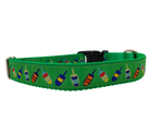 Ribbon Dog Collar – Green Buoys Thumbnail
