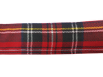 1” Ribbon Dog Collar – Scottish Tartan Thumbnail