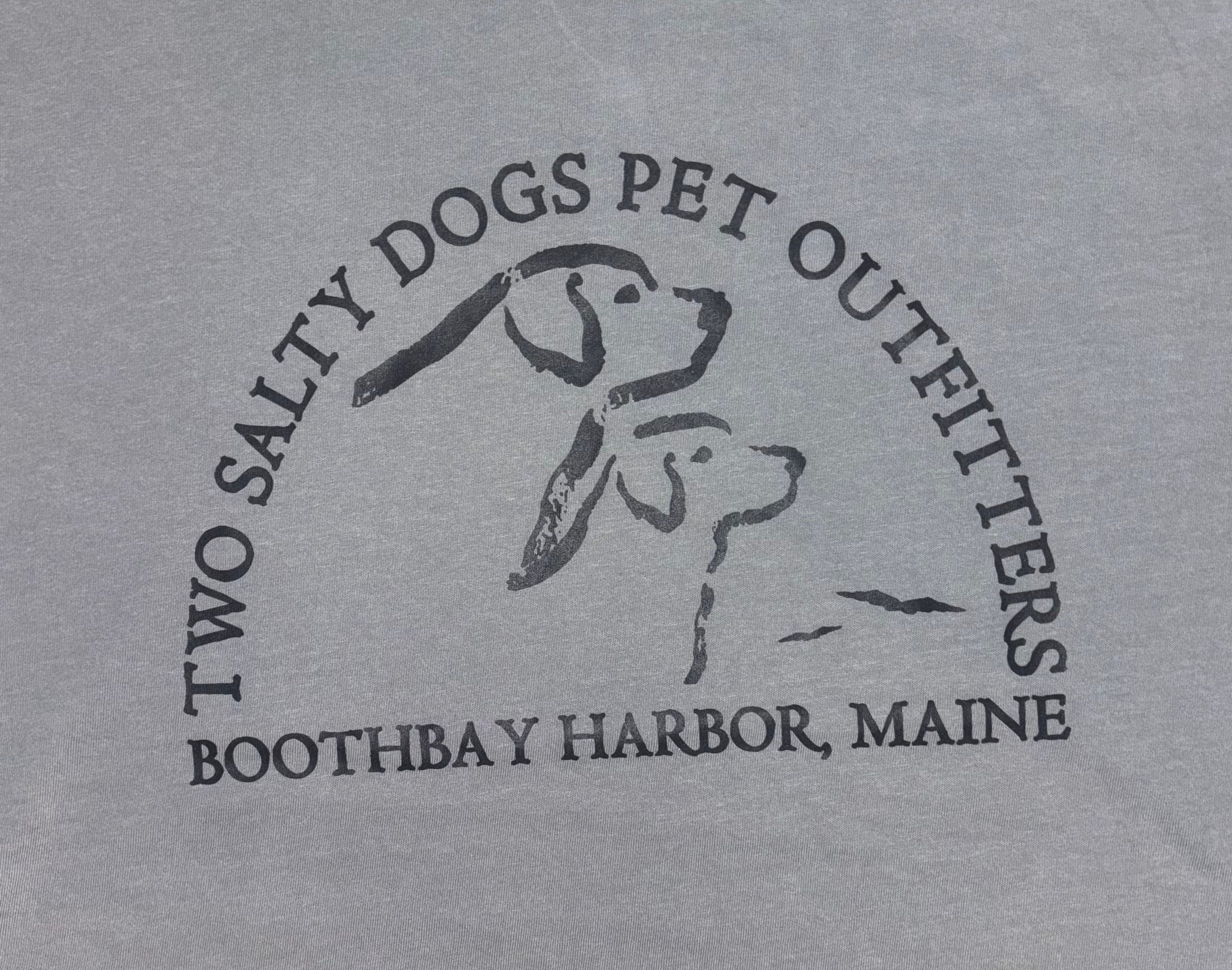 Short Sleeve T-Shirt - Two Salty Dogs Logo