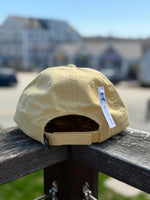 Back of a Khaki Boothbay Harbor Dog Treats dad hat. Thumbnail