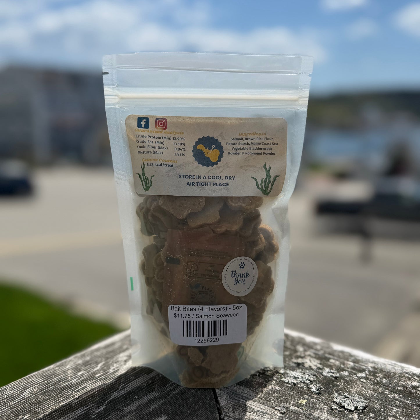 Bait Bites Crunchy Dog Treats (4 Flavors) - 5oz