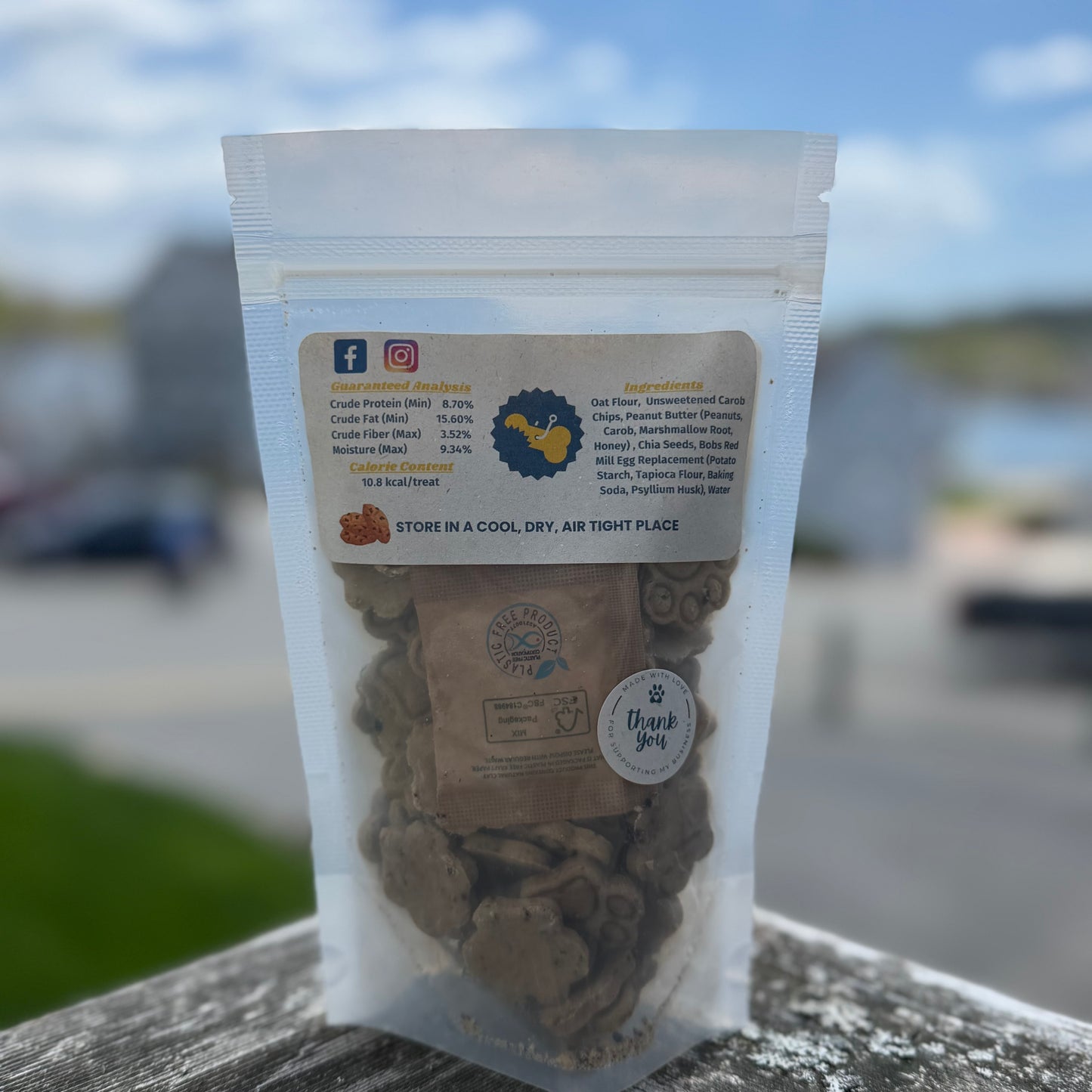 Bait Bites Crunchy Dog Treats (4 Flavors) - 5oz
