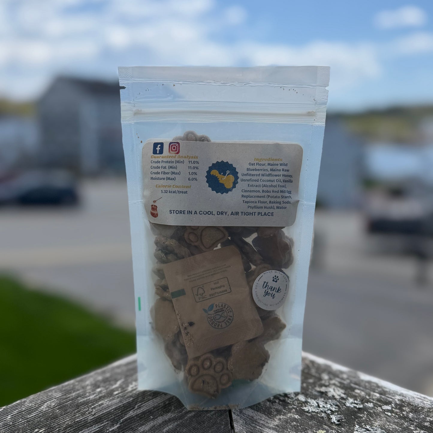 Bait Bites Crunchy Dog Treats (4 Flavors) - 5oz
