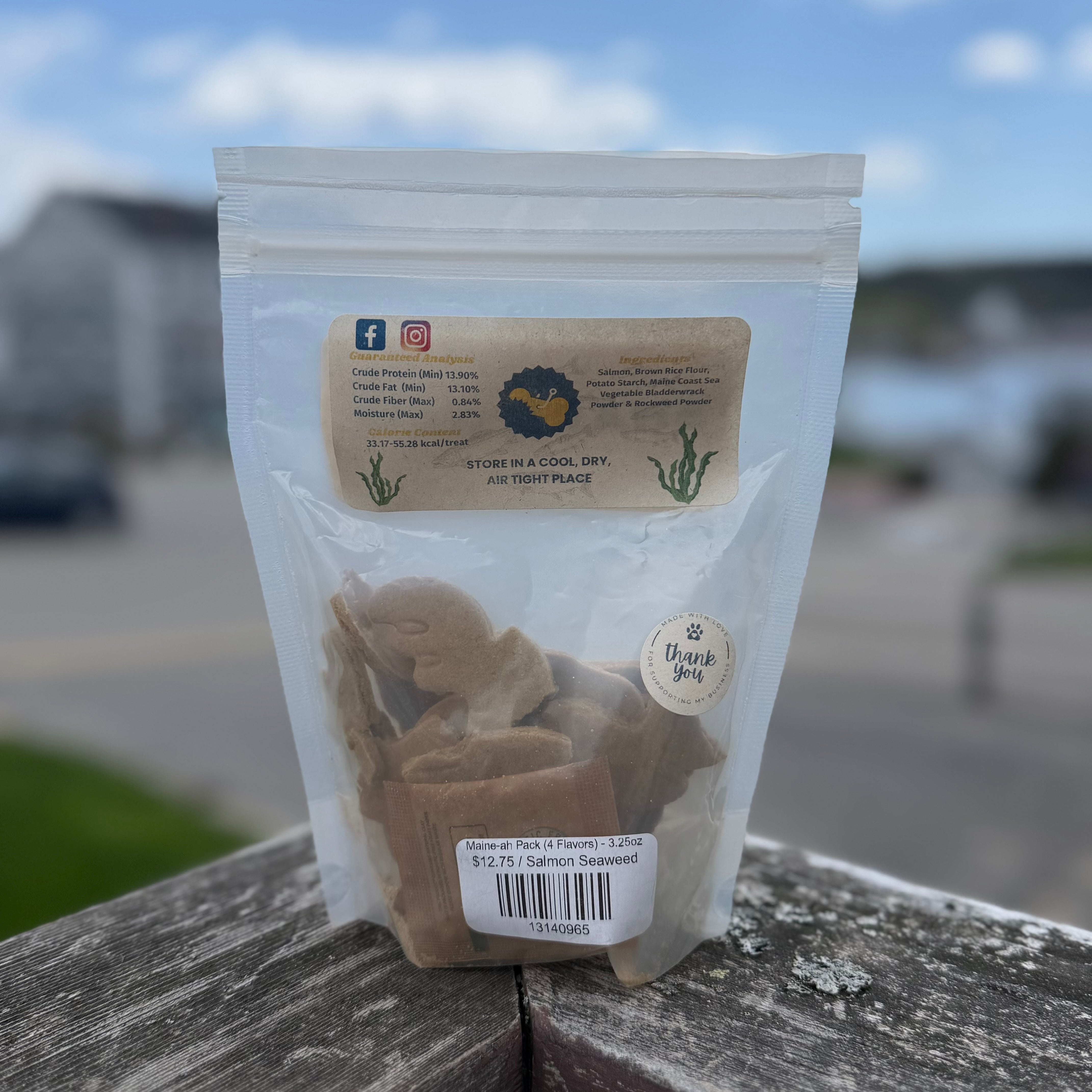 Maine-ah Pack Crunchy Dog Treats (4 Flavors) - 3.25oz