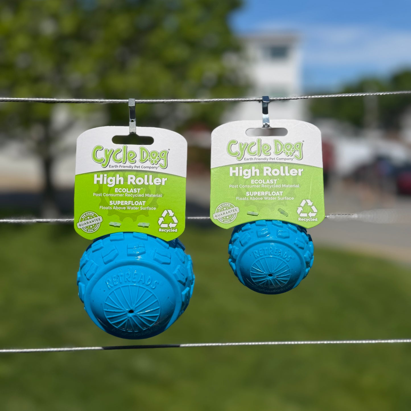 Cycle Dog - High Roller Dog Ball - 2 sizes