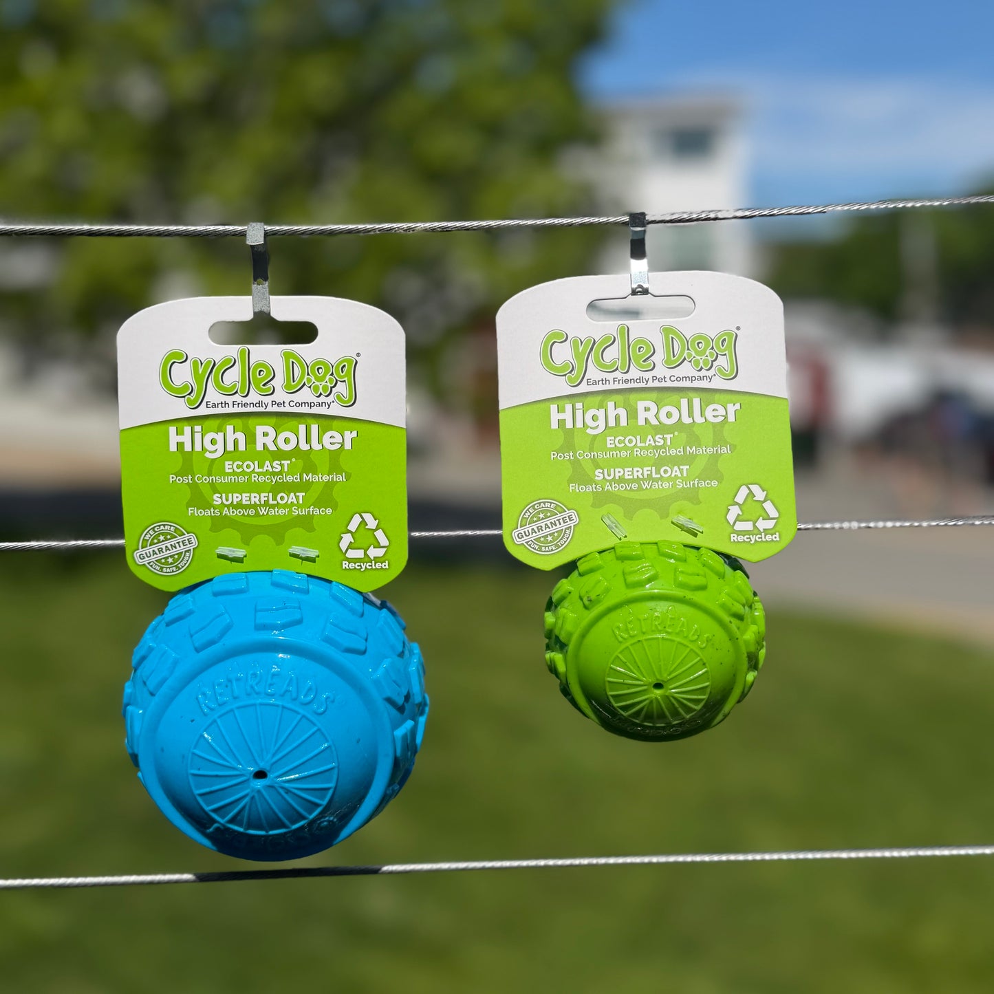 Cycle Dog - High Roller Dog Ball - 2 sizes