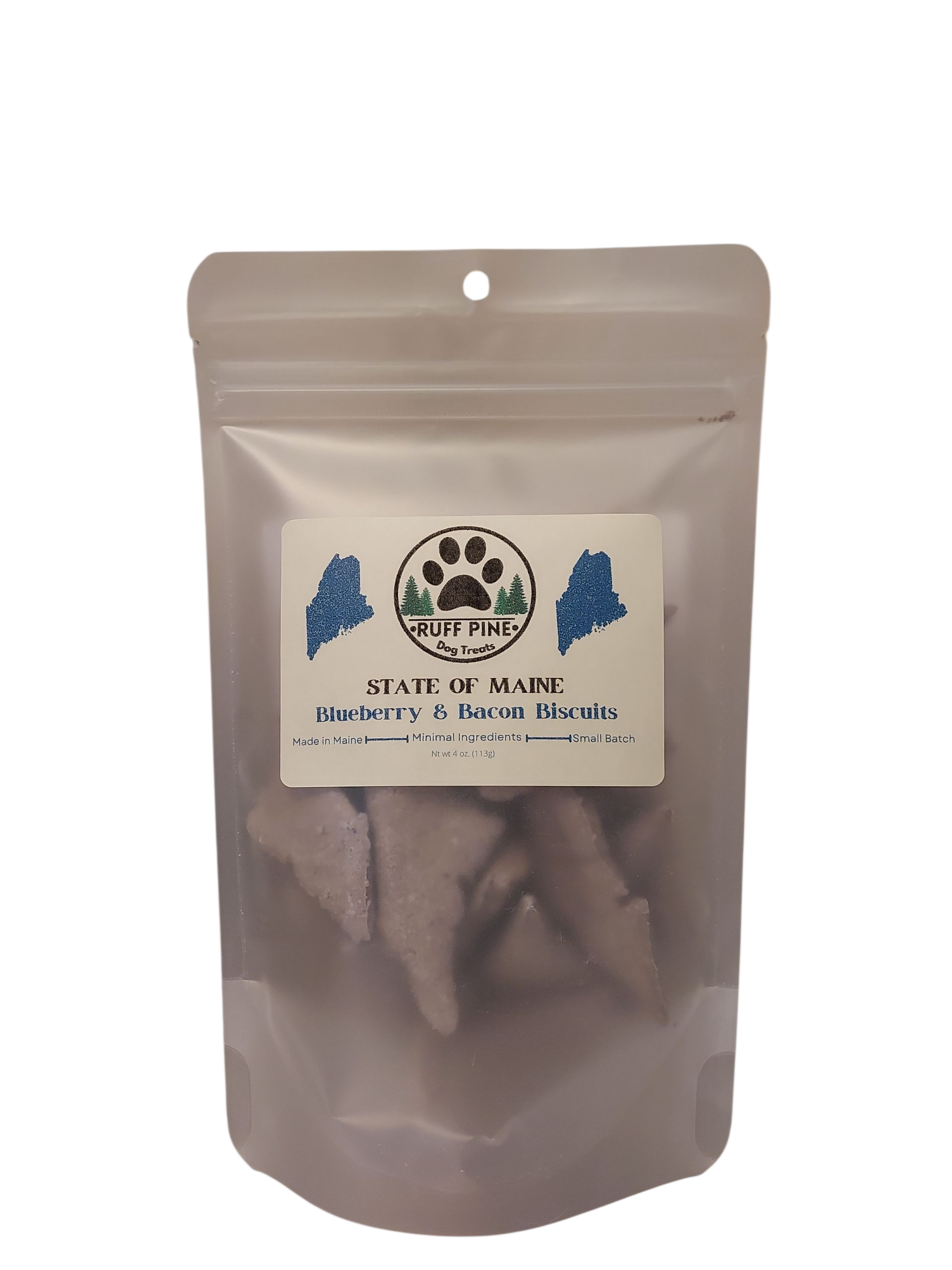 State o' Maine Shaped Blueberry & Bacon Biscuits - 4oz