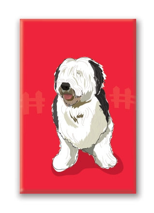 Magnet – Old English Sheepdog