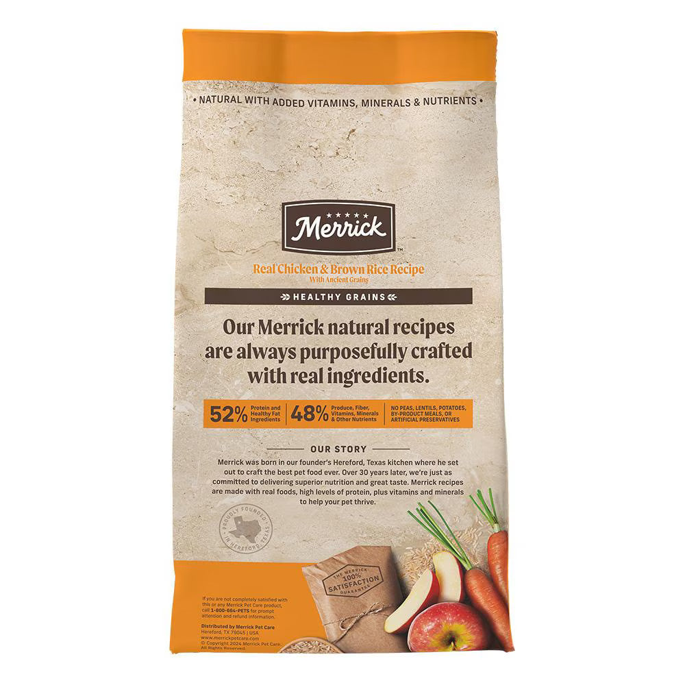 Merrick Dry Dog Food - Classic Chicken & Rice - 25lb