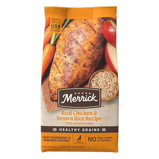 Merrick Dry Dog Food - Classic Chicken & Rice - 25lb
