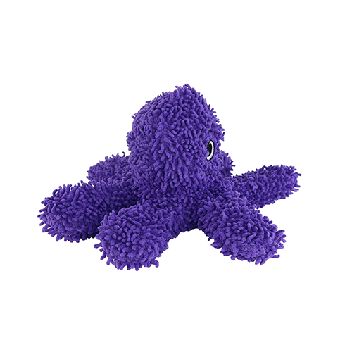 Stuffed Dog Toy - Tuffy - Squeaky - Microfiber Octopus - MD
