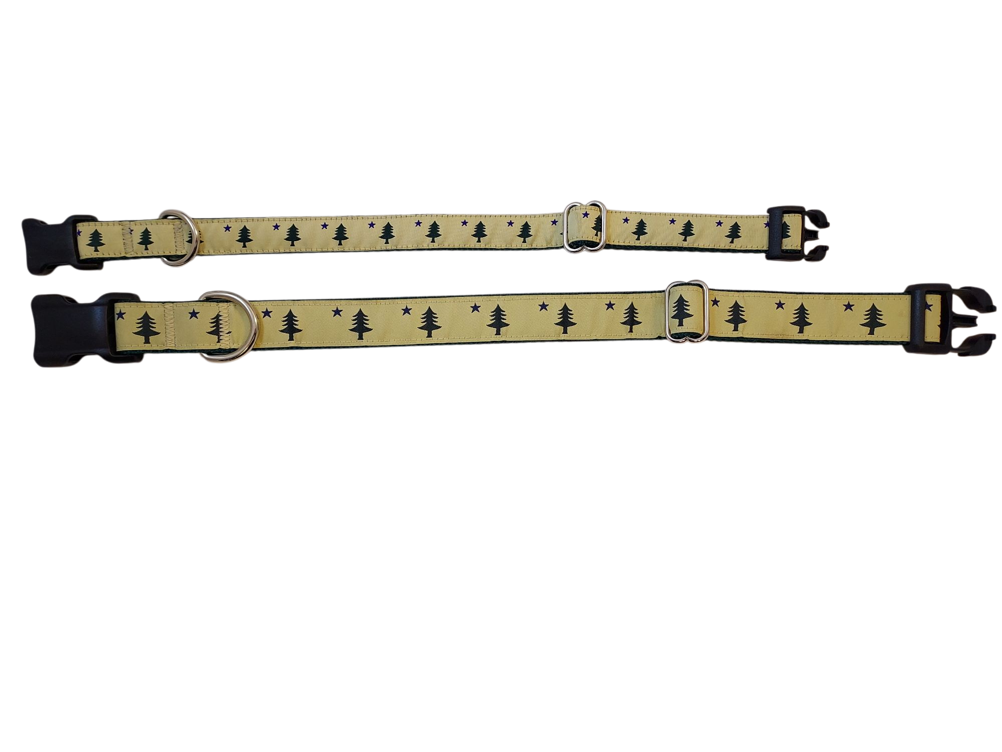 Ribbon Dog Collar – Original Maine Flag
