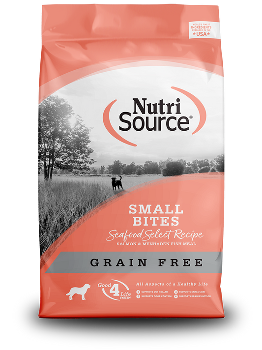 NutriSource Dry Dog Food - Grain Free Seafood Select - 5lb