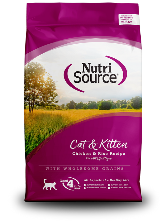 Nutrisource Dry Cat Food - Cat and Kitten