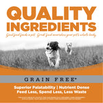 NutriSource Dry Dog Food - Grain Free Lamb Meal and Peas - 4lb Thumbnail