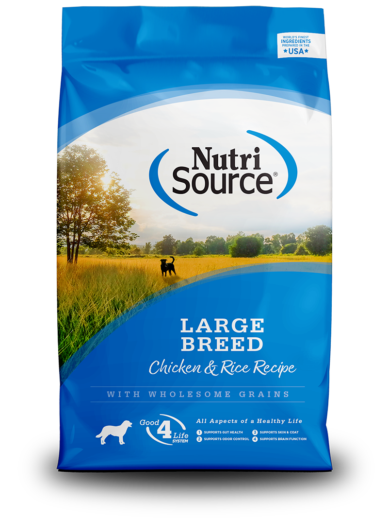 NutriSource Dry Dog Food - Chicken & Rice - Large Breed - 26lb