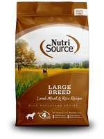 NutriSource Dry Dog Food - Lamb & Rice - Large Breed - 26lb Thumbnail