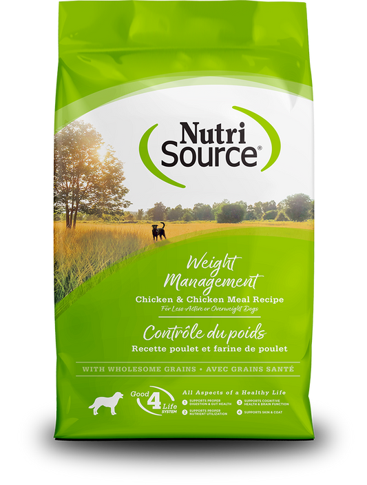 NutriSource Dry Dog Food - Weight Mgt. - 5lb