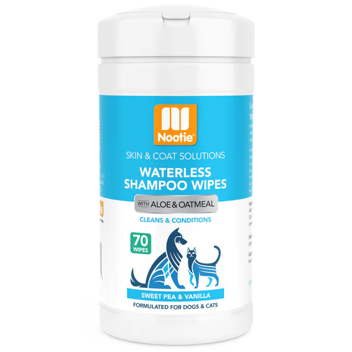 Waterless Shampoo Wipes - 70ea