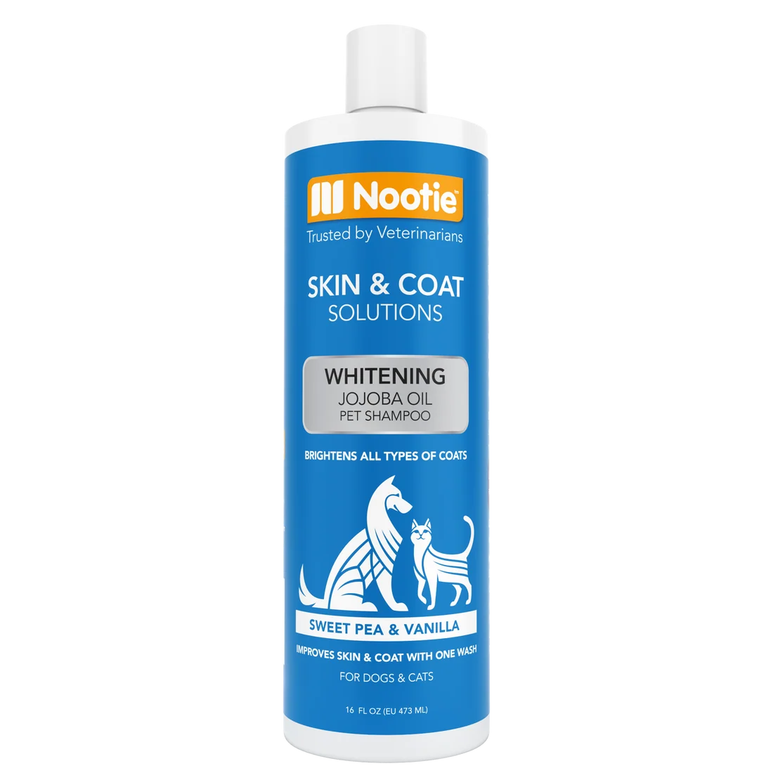 Nootie Dog Shampoo - Whitening & Brightening - 16oz - Made in USA