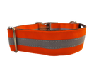 Blaze Orange Reflective Dog Collar Thumbnail