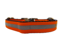 Blaze Orange Reflective Dog Collar Thumbnail