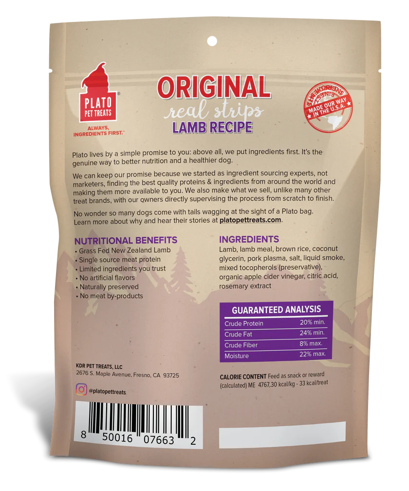 Lamb Strips - 18oz