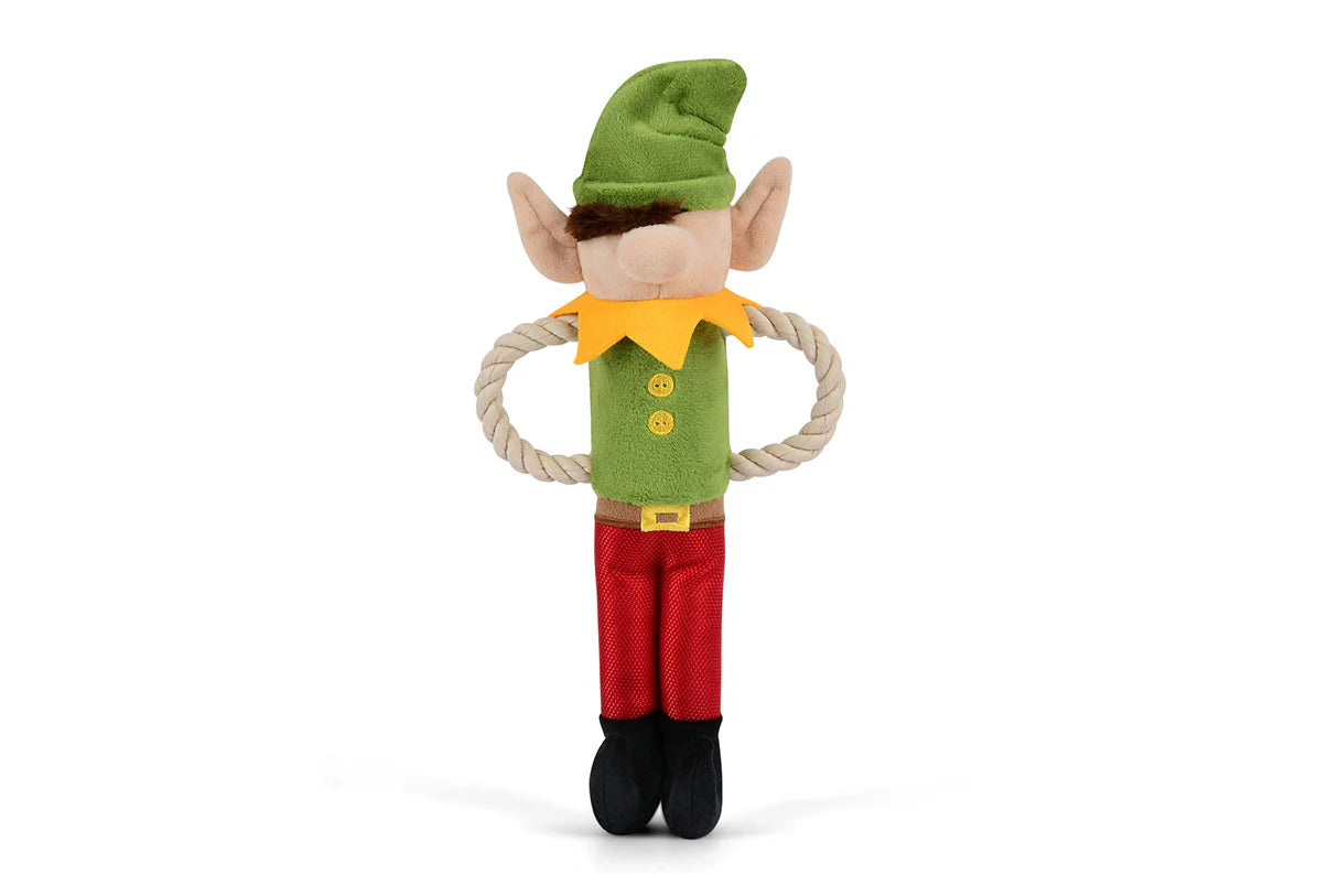 Stuffed Dog Toy - Santa's Elf