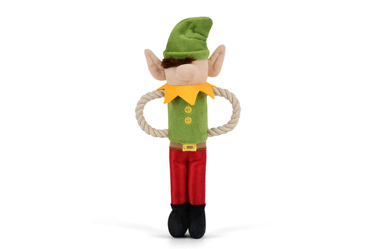 Stuffed Dog Toy - Santa's Elf