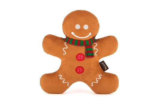 Stuffed Dog Toy - Gingerbread