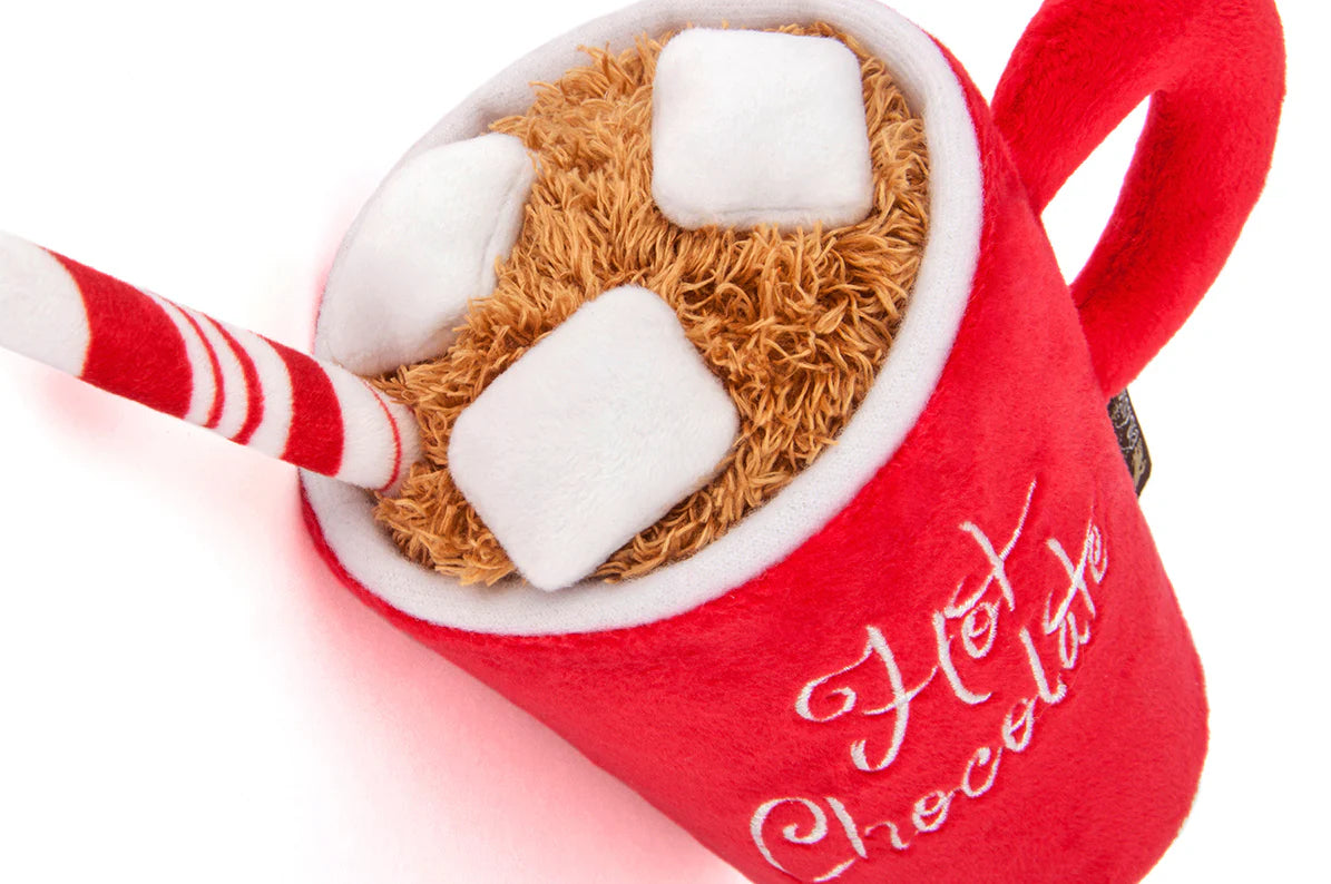 Stuffed Dog Toy - Hot Chocolate