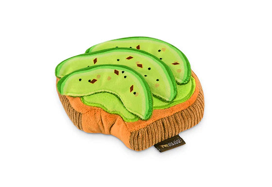 Stuffed Dog Toy - Plush Avocado Toast