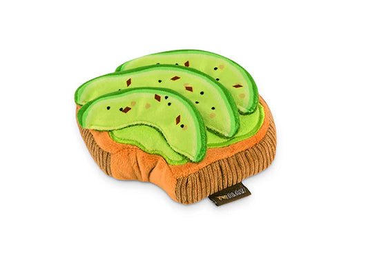 Stuffed Dog Toy - Plush Avocado Toast