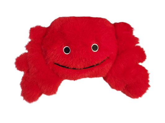 Stuffed Dog Toy - Plush Crab