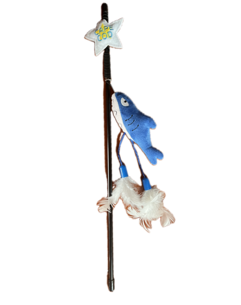Cat Teaser Wand - Shark