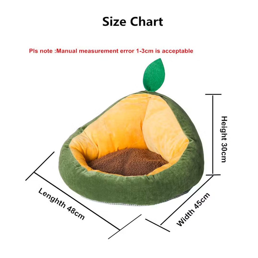 Cat Bed – Avocado