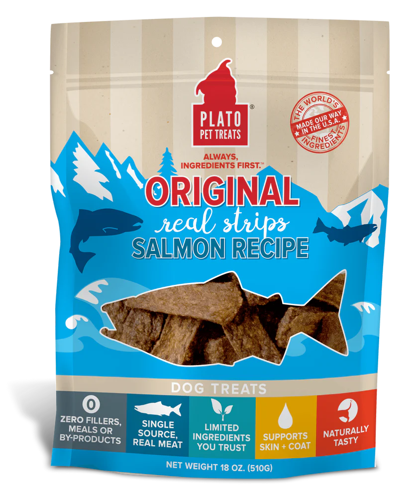 Salmon Strips - 6oz / 18oz