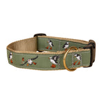 1.25” Ribbon Dog Collar -  Puffins Thumbnail
