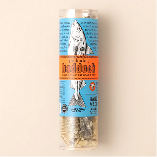 Crunchy Haddock Skins - 2oz Tube