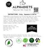AlphaDiets – Frozen Dog Food – Pork – 32oz Thumbnail