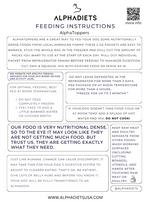 AlphaDiets – Frozen Dog Food – Chicken – 32oz Thumbnail