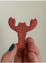 Lobster-Shaped Beet and Banana Biscuits - 4oz Thumbnail