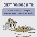 Polka Dog - Single-Ingredient Dog Treat - Cod Skins - 5lb - Made in USA Thumbnail