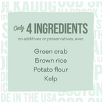 Polka Dog - Limited-Ingredient Dog Treats - Green Crab - Monstah Bones - 7oz Thumbnail