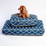 Rectangular Dog Bed - Pool & Patio - 2 Sizes - 2 Patterns - Made in USA Thumbnail