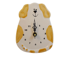 Dog Clock – Spotted Orange Thumbnail