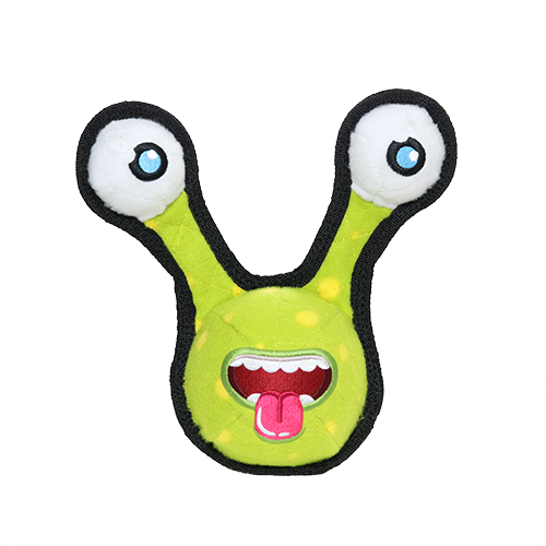 Tuffy Stuffed Dog Toy - Alien Two-Eyed