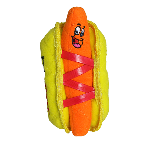 Stuffed Dog Toy - Hot Dog